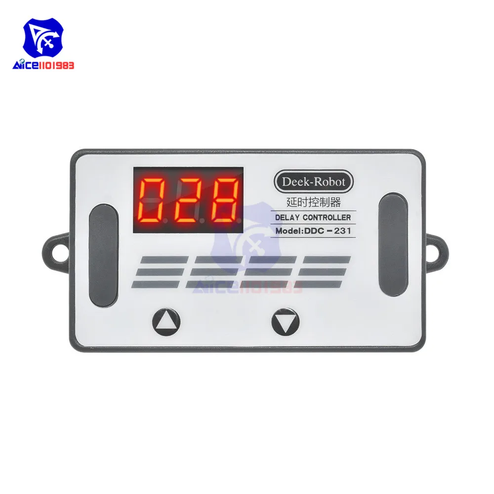 DDC-231 DC 12V Timer реле цикла Digital LED таймера задержки Board Switch Trigger программируемый модуль