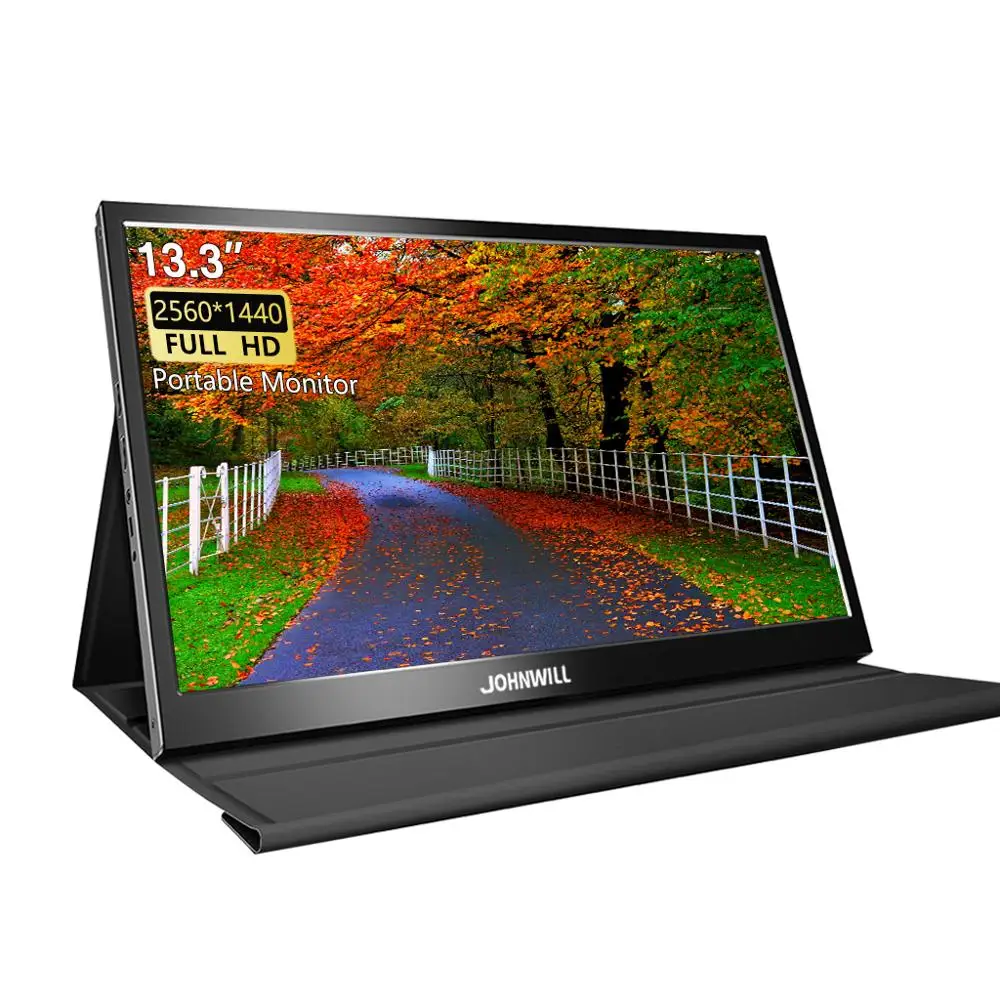 Портативный 13 3 HD 2K2560*1440 монитор для компьютера HDMI USB порт PS4 Xiaomi Raspberry Pi