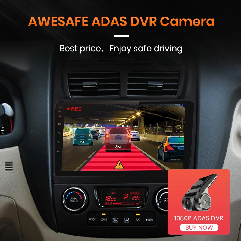 Автомагнитола AWESAFE для Kia мультимедийный видеоплеер на Android 10 2 Гб ОЗУ 32 ПЗУ с GPS
