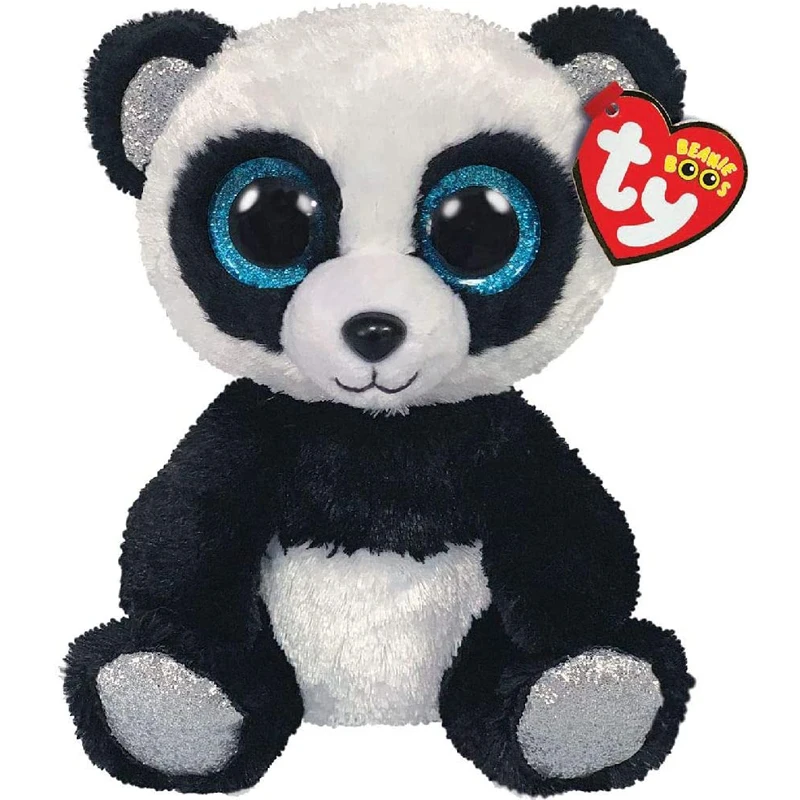 

Ty Beanie Bamboo the Panda Plush Animal Toys Stuffed Gift 15cm