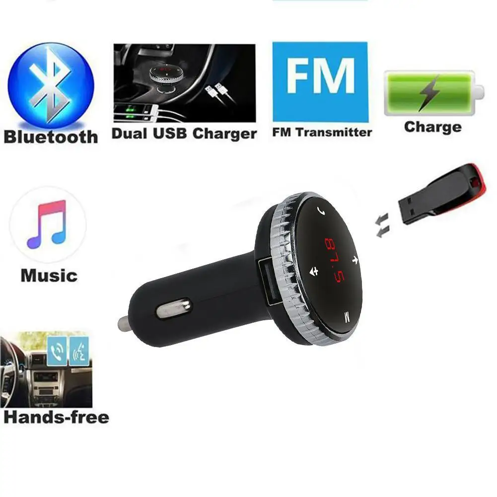 

Modulator Car Kit MP3 Player Wireless Bluetooth LCD MHZ Kit Transmitter FM Car Bluetooth New With Microphone 87.5-108.0 G9U9