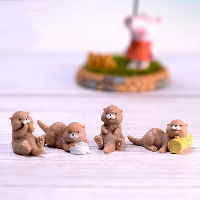 Миниатюрная фигурка ленивой воды сказочное украшение для мини сада дома офиса