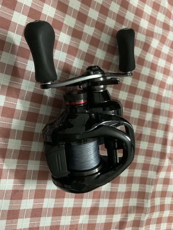 

USED SCORPION DC 101HG 7.2 RATIO LEFT HAND BAITCAST FISHING REEL IDC5 DIGITAL CONTROL BAITCASTING REEL