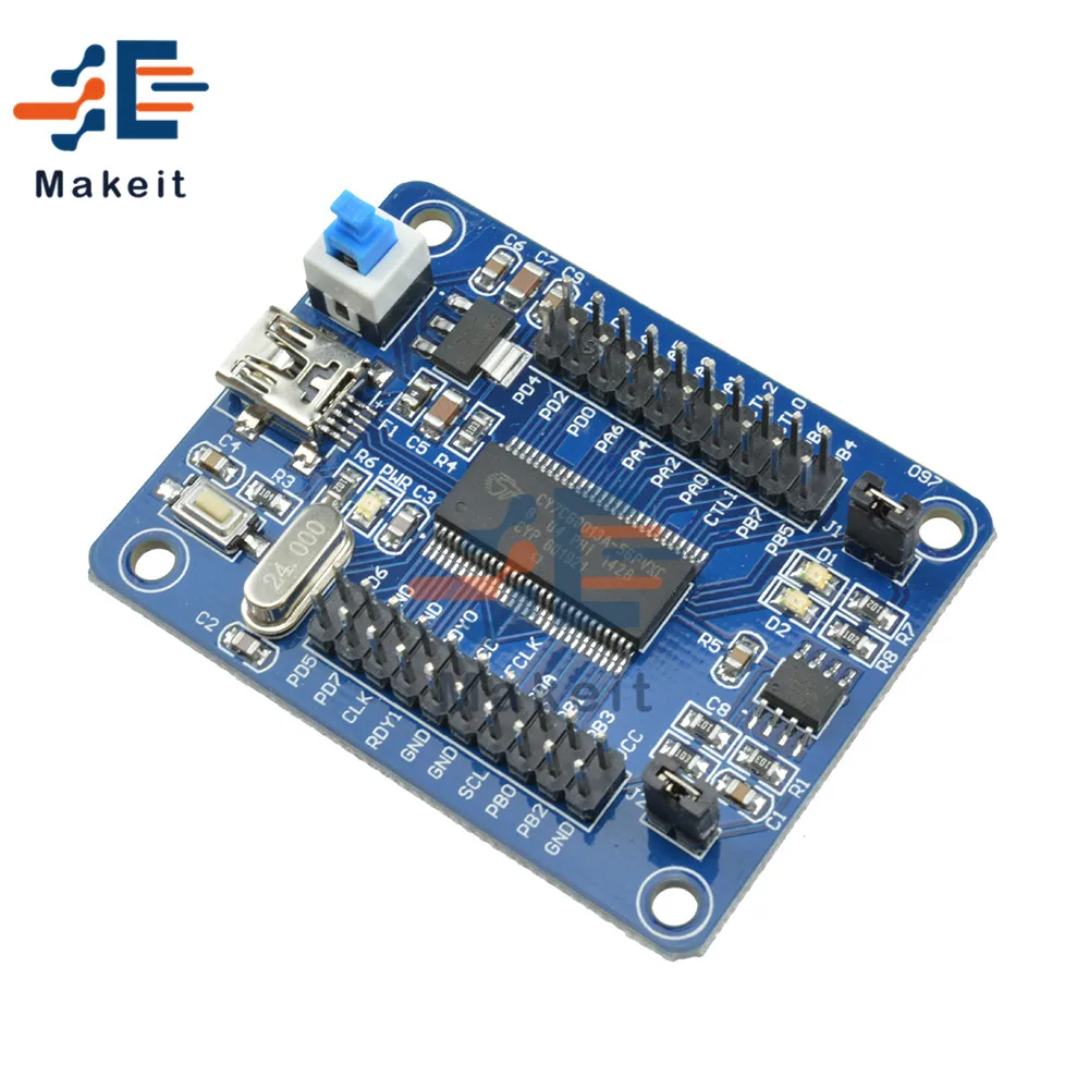 USB материнская плата EZ FX2LP CY7C68013A макетная логический анализатор с
