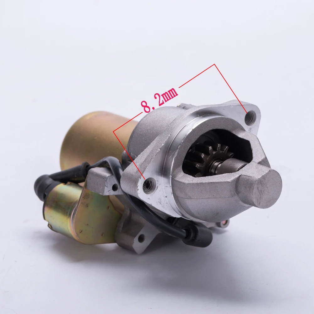 

12V Gasoline Generator Electric Start Modified Start Motor QDJ112 Permanent Magnet Starter 182F188FKG390