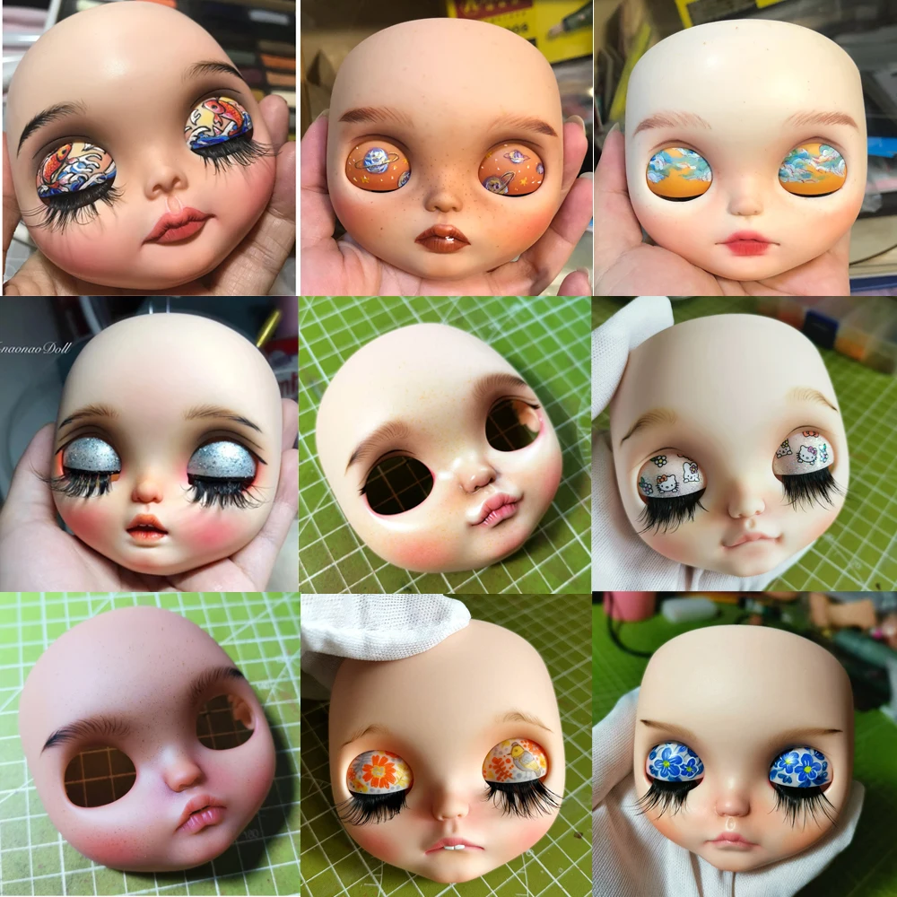 Кукла Blyth пластина для лица макияжа blyth включая заднюю панель настраиваемая кукла