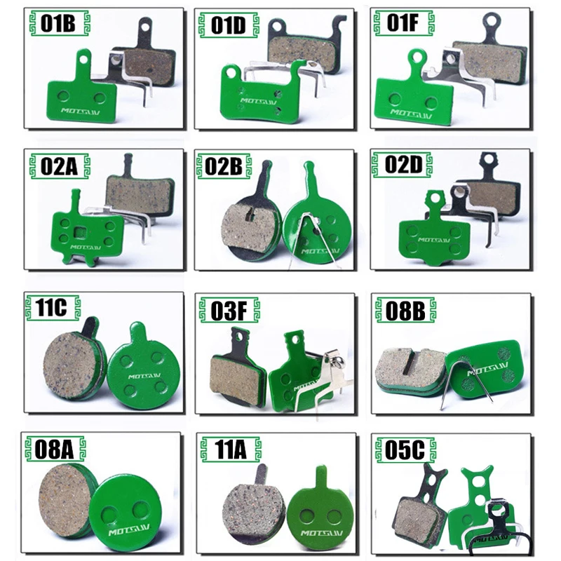 4 Pairs/8 Pcs MTB Bicycle Hydraulic Disc Ceramics Brake Pads For SHIMANO SRAM AVID HAYES Magura Cycling Bike Part Accessories | Спорт и