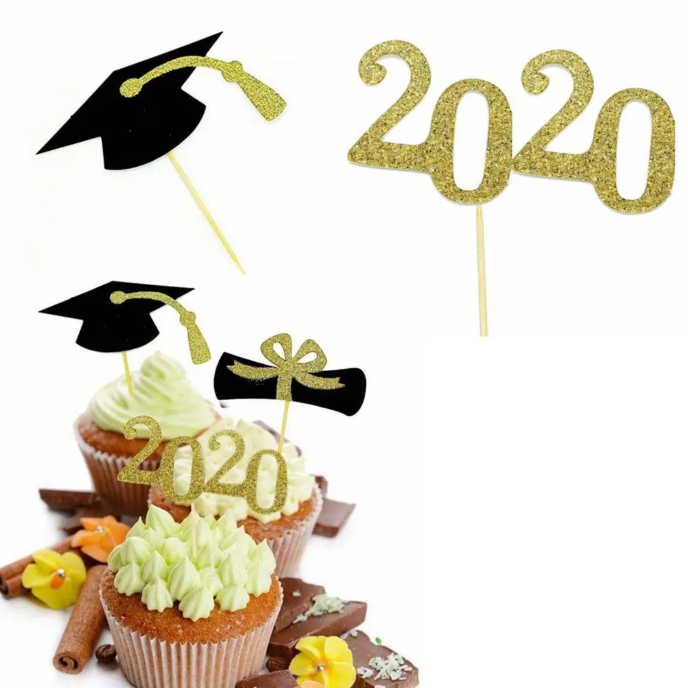 48 шт. вечерние украшения для торта на день рождения выпускной реквизит новинка