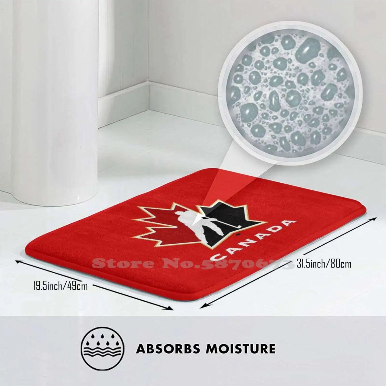 Дверной коврик для хоккея 19 цветов