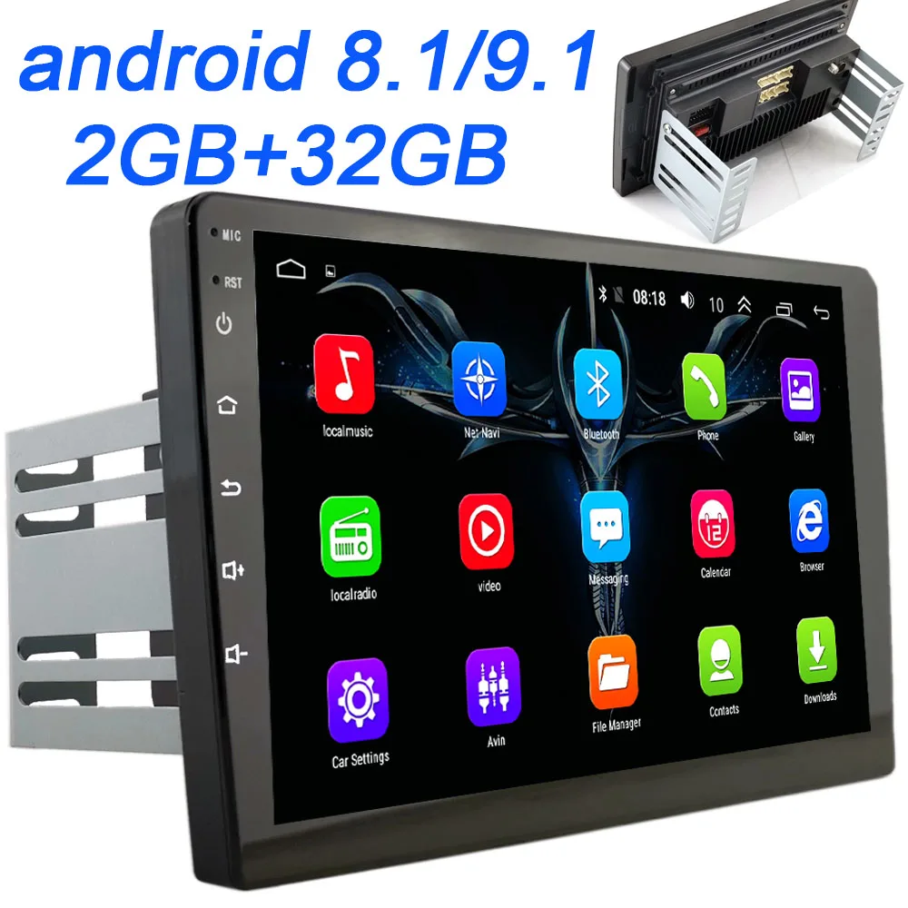 2 din автомобильный радиоприемник для Android мультимедийный плеер 10 inche 2G ram для Toyota Volkswagen hyundai Киа Renault Suzuk Nissan Honda Для Audi Lada