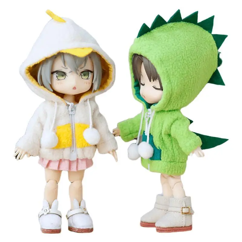 

doll's house: ob11 Eva garment GSC body9 Mollybjd can wear dinosaurs animals monster leisurewear zipper good wear
