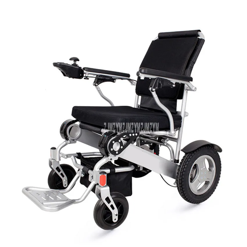 Легкая складная электрическая инвалидная коляска для путешествий из