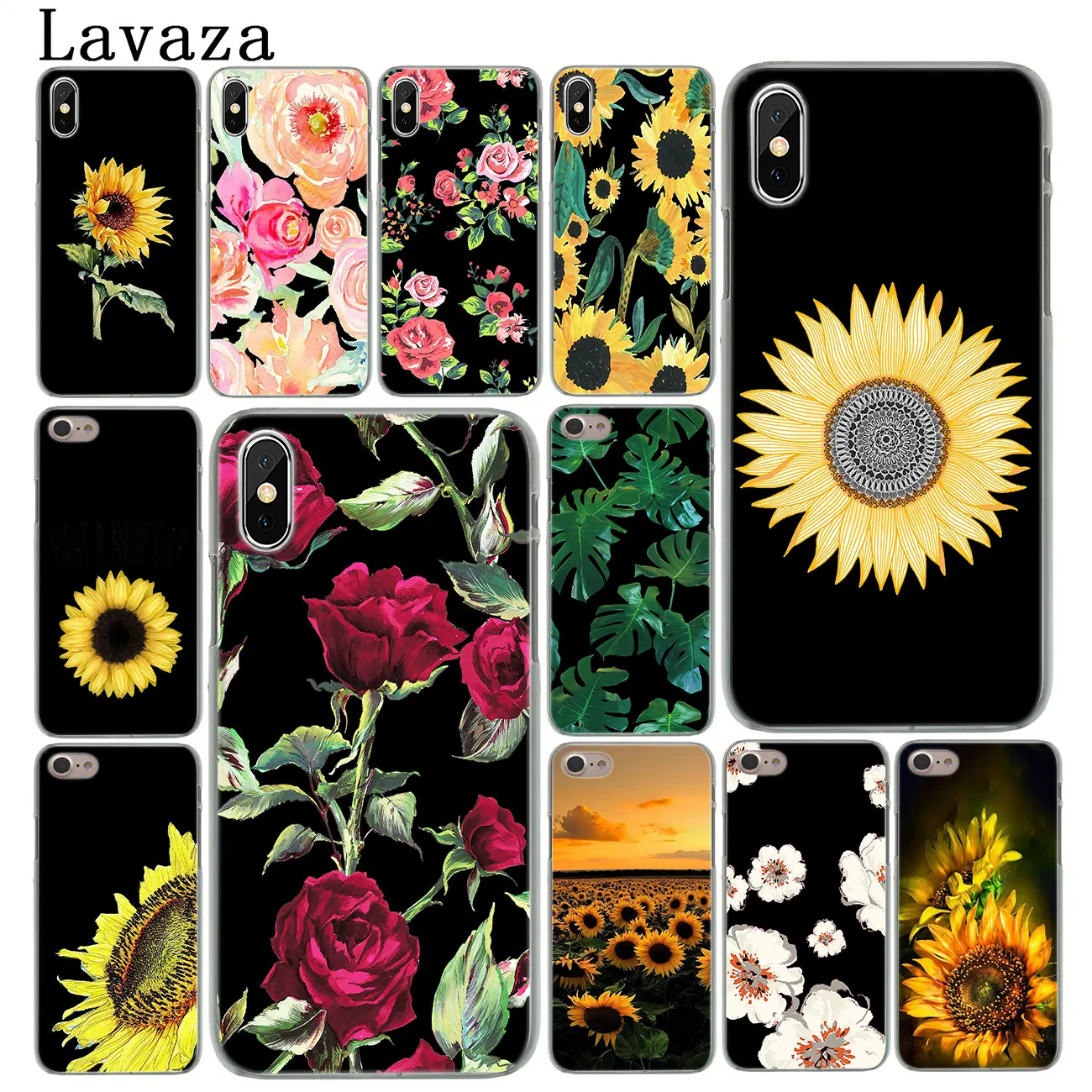 Lavaza летняя Маргаритка Подсолнух цветочный пион Flowe жесткий чехол для телефона