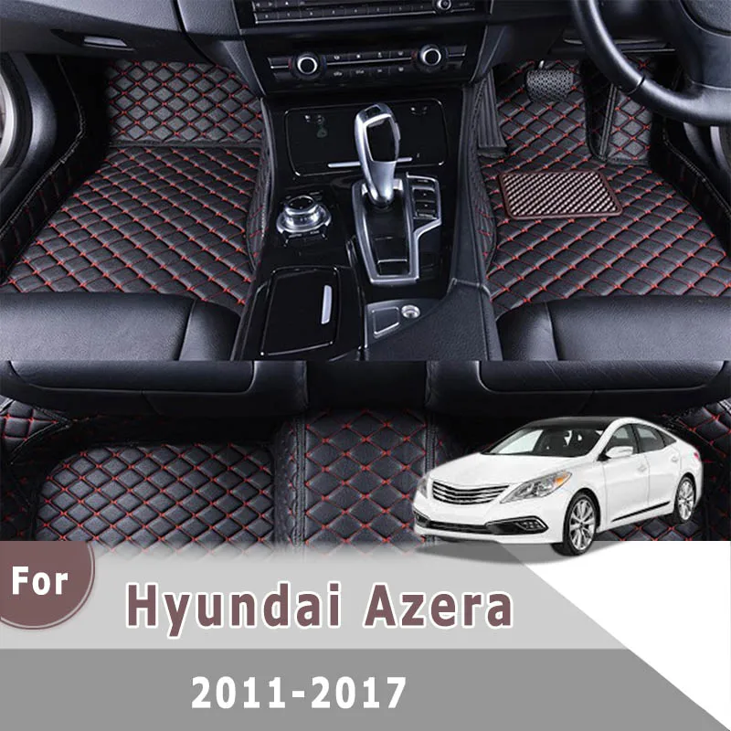 

Автомобильные коврики RHD, напольные коврики для Hyundai Azera 2017, 2016, 2015, 2014, 2013, 2012, 2011, противогрязные аксессуары, чехол для стайлинга интерьера