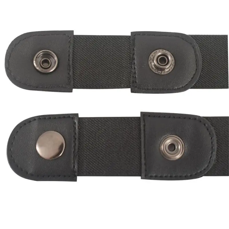 1 шт. ремень без пряжки эластичный Невидимый поясной для джинсов платьев