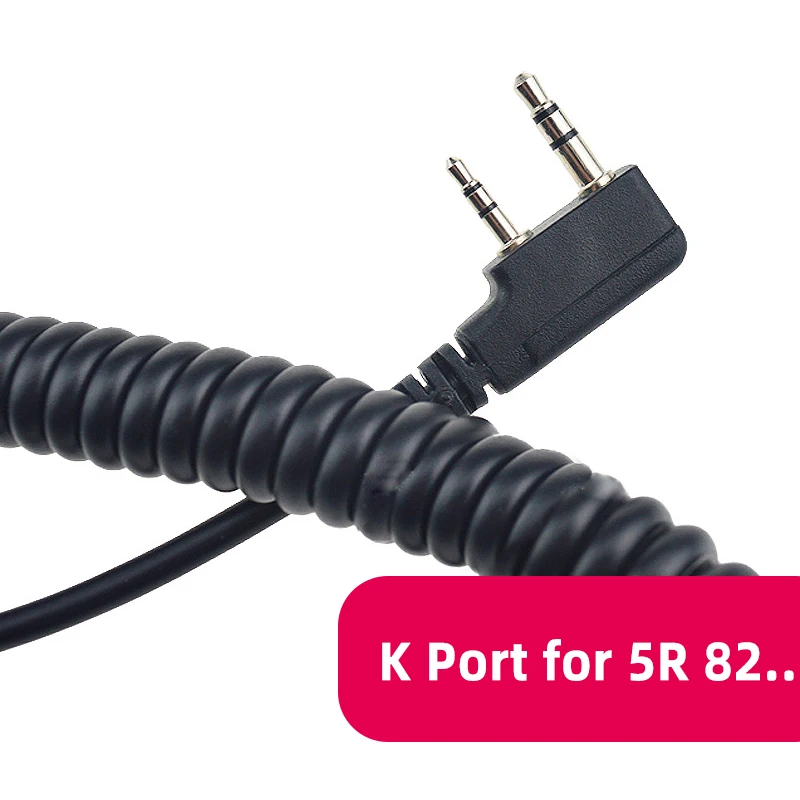 Портативная рация микрофон колонка для Baofeng ручной мини Ptt с поддержкой K Port Ham
