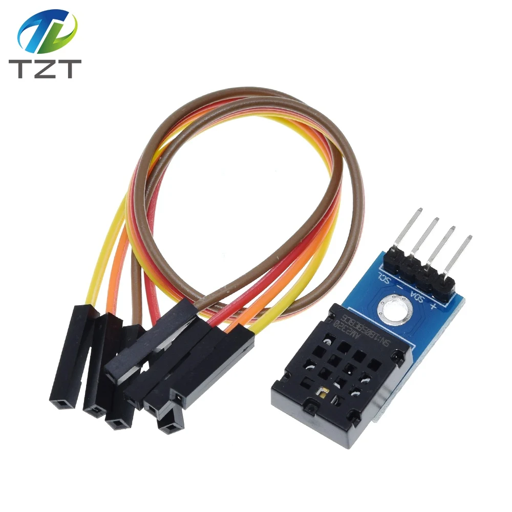 Цифровой модуль датчика температуры и влажности TZT DHT12 AM2320 сменный с одной шиной