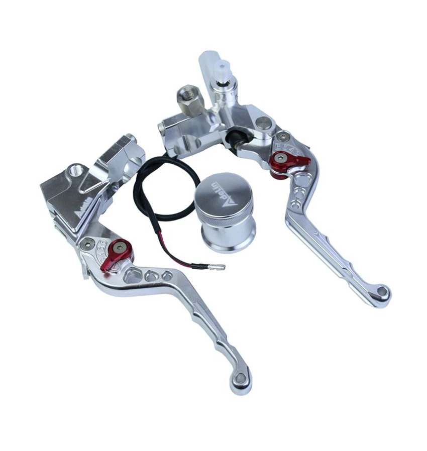 

Adelin PX2 муфта главный цилиндр тормоза CNC Универсальный 22 мм набор резервуаров для жидкости мотоцикла для Honda Suzuki Kawasaki Yamaha