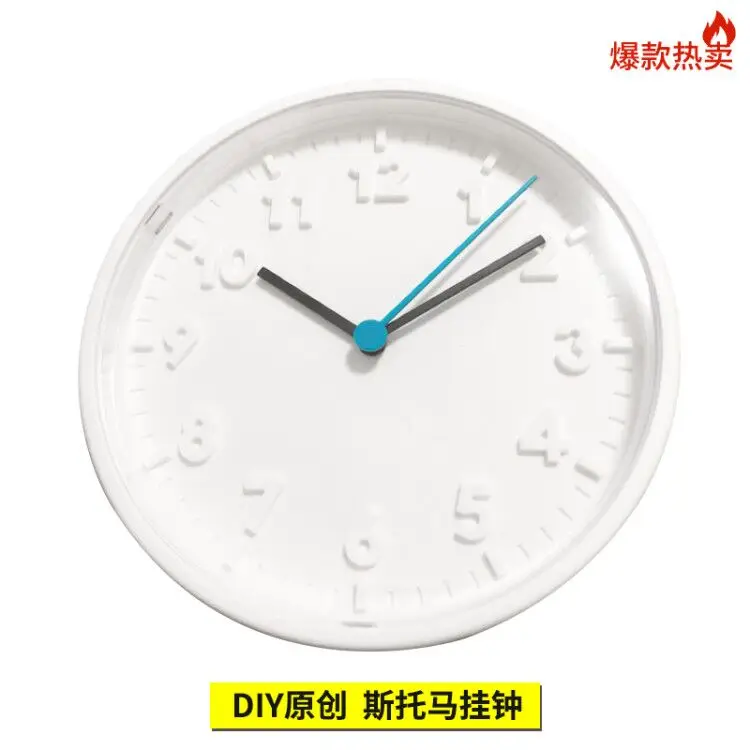 Настенные часы современный декор мультфильм сделай сам креативная роспись