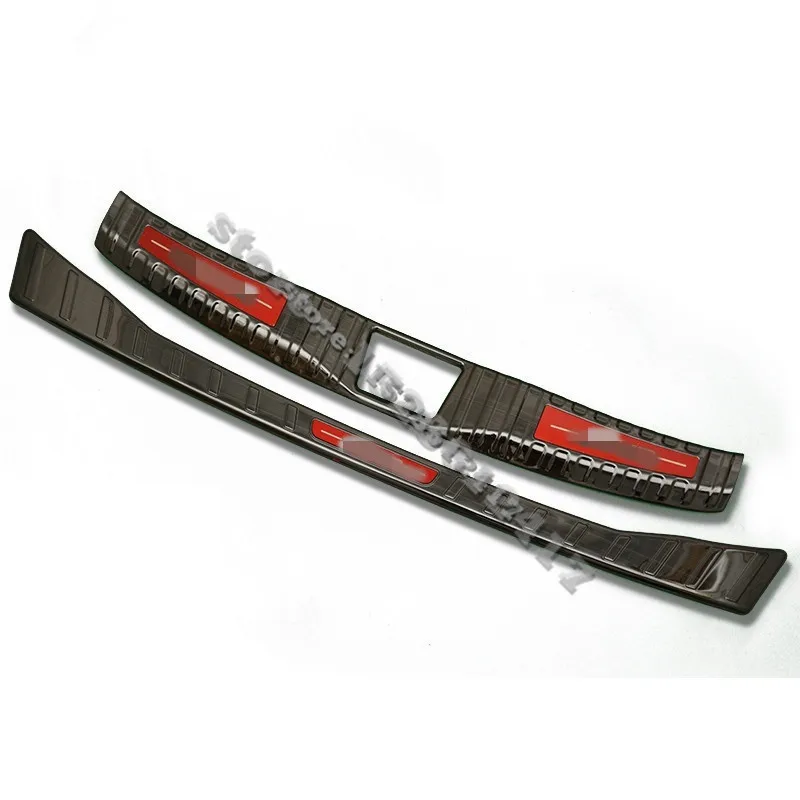 

Автомобильные чехлы из нержавеющей стали 304, защита заднего бампера, протектор багажника, Накладка для Toyota C-HR CHR 2017-2020, Стайлинг автомобиля