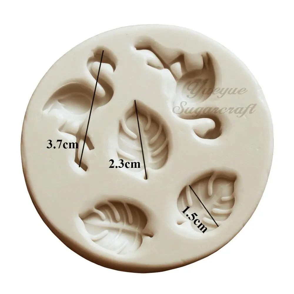 Yueyue силиконовая форма для сахарных цветов помадки инструменты украшения тортов