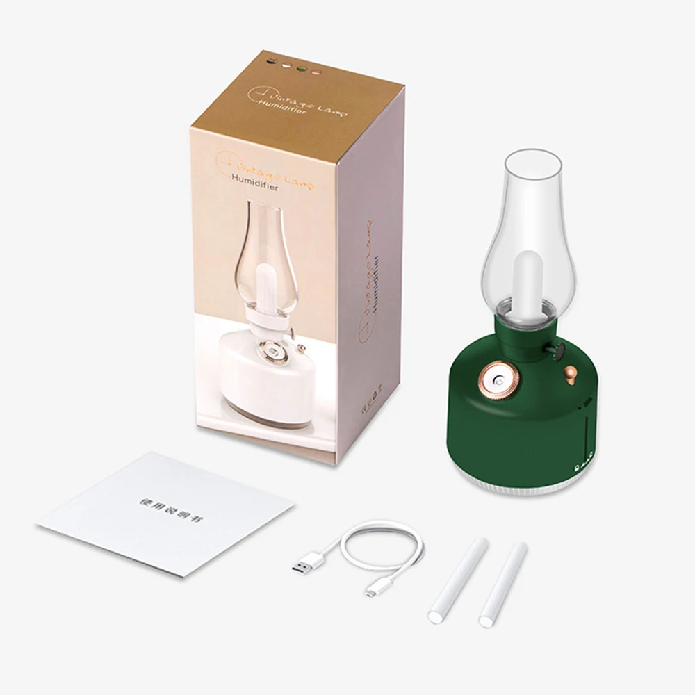 Увлажнитель воздуха с лампой в стиле ретро 280 мл |