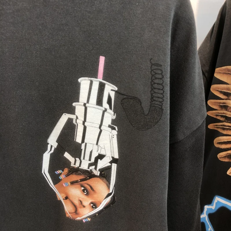 

Travis Scott Cactus Jack T Shirt Women Men High Quality Nice Washed Vintage Top Tees clothing