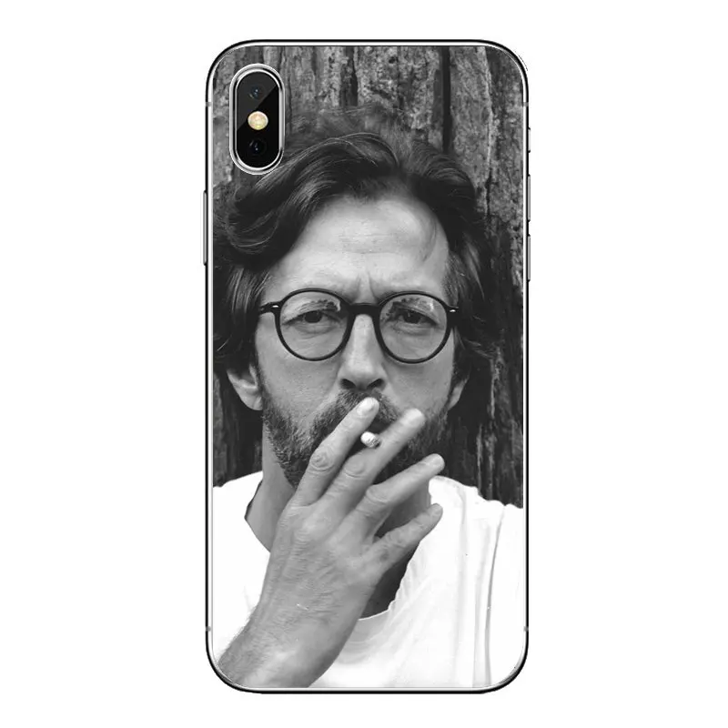 Эрик Клэптон Блюз рок художественный принт для iPod Touch iPhone 4 4S 5 5S 5C SE 6 S 7 8 X XR XS Plus