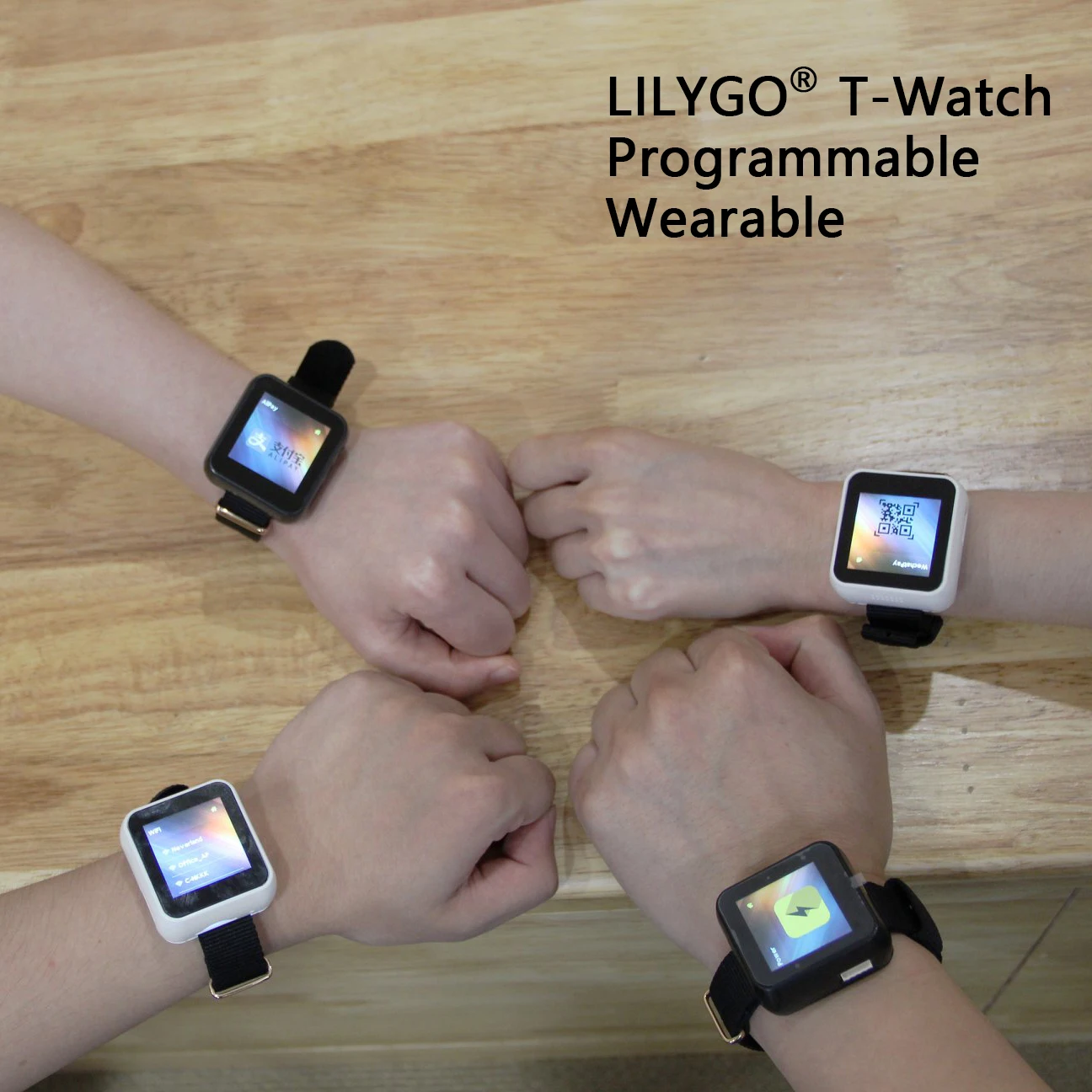 LILYGO®TTGO T Watch программируемый переносной сенсорный экран Lora ESP32 с поддержкой Wi Fi и