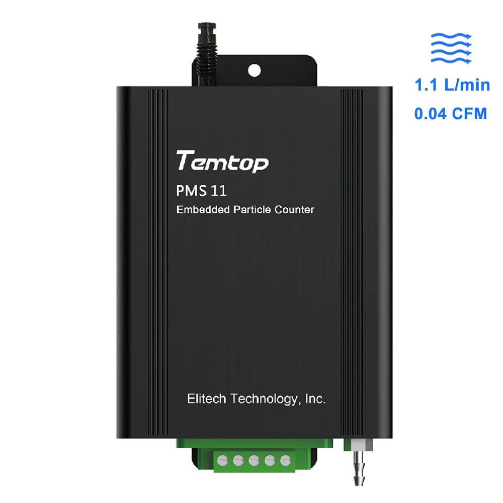 

Temtop PMS 11 Embedded Particle Counter 0.3μm 0.5μm 0.7μm 1.0μm 2.5μm 5.0μm Laser Particle Counter 1.1 L/min