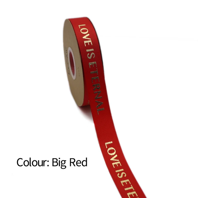1 Inch Red Ribbon 