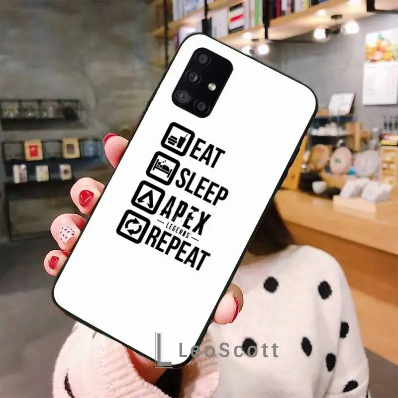 

Apex Legends Phone Case For Samsung A32 A51 A52 A71 A50 A12 A21S S10 S20 S21 Plus Fe Ultra