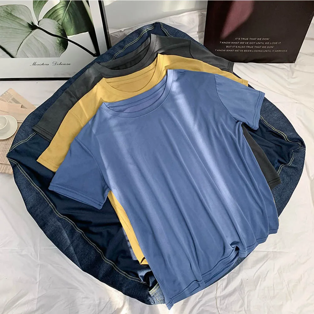 Футболка женская Свободная в хипстерском стиле недорогая уличная одежда поп