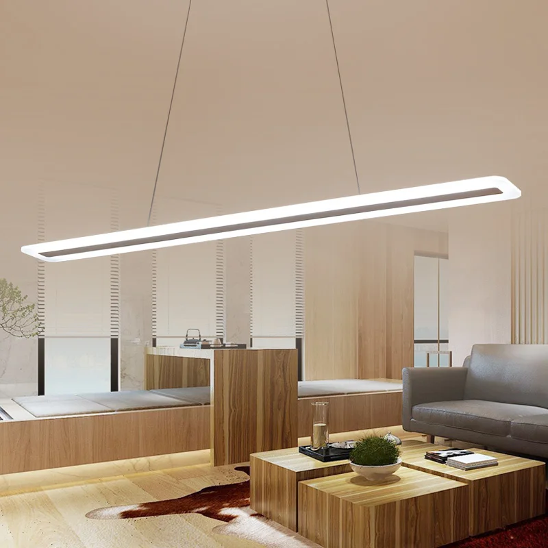 

Length 40-120cm Modern LED Chandeliers for dining Kitchen room bar hanglamp suspension luminaire chandelier lighting lustre led