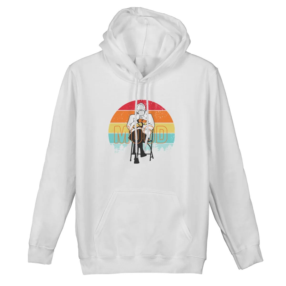 

Men's Hoodie Bernie Sanders Mood Bernie Sanders InauguraPrint Cotton Unisex winter pocket Sweat Capuche 42067