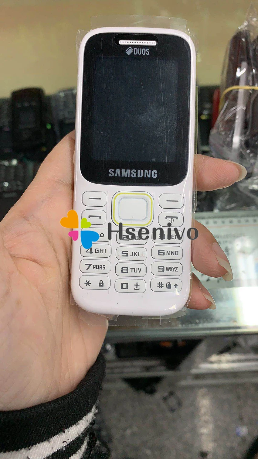 B310E разблокированный мобильный телефон samsung Guru Music 2, две sim-карты, мобильный телефон, английская/Русская клавиатура