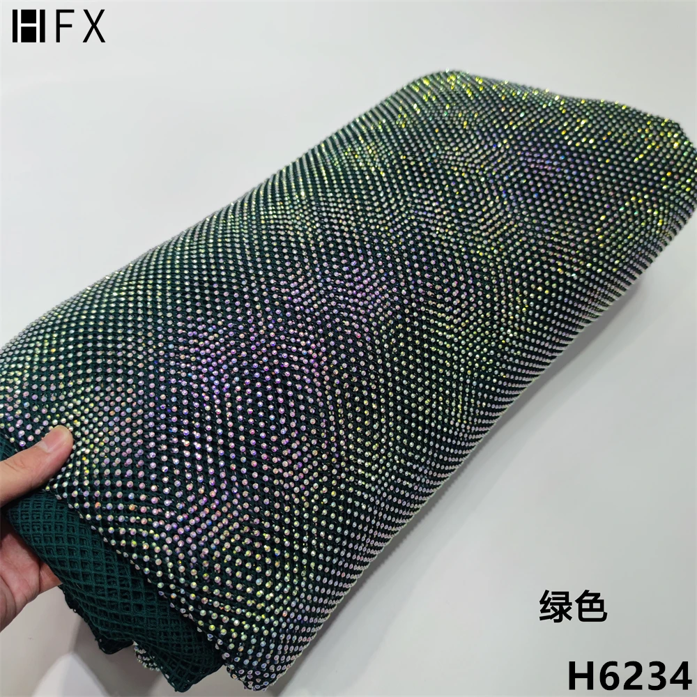 Африканская ткань с вышивкой блестками из тяжелых камней