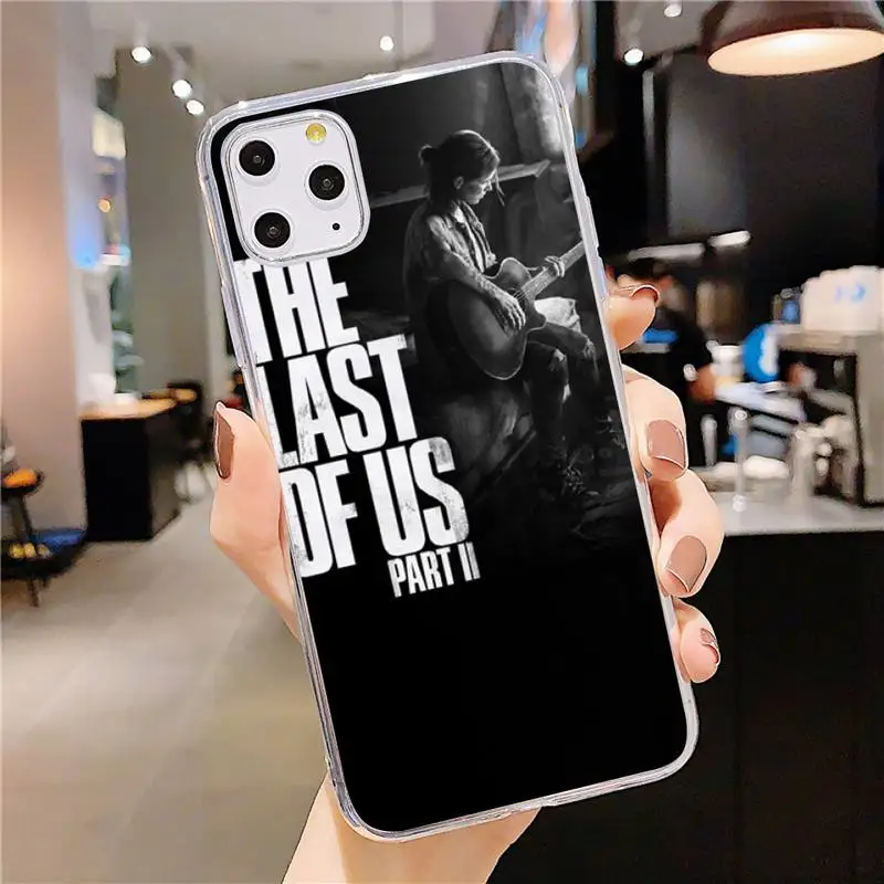 

Last Of Us Phone Case Transparent soft For iphone 5 5s 5c se 6 6s 7 8 11 12 plus mini x xs xr pro max
