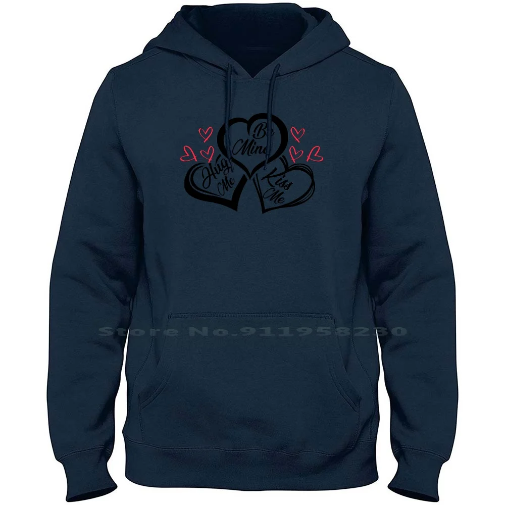 Be Mine Hug Me Kiss светильник Толстовка свитер хлопковая Обручальная свободная