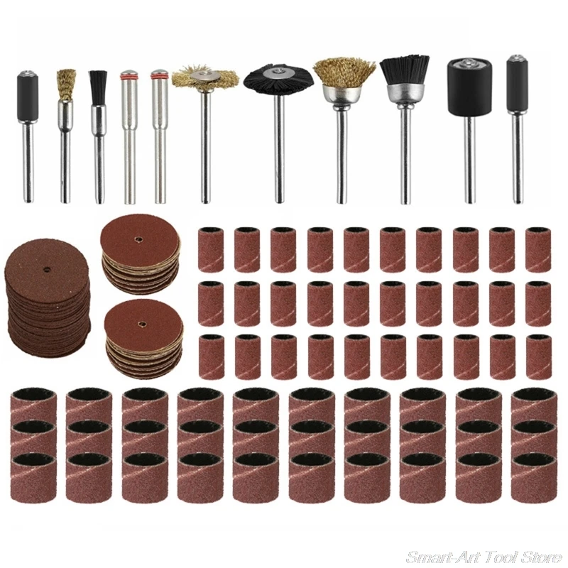 

150Pcs/Set Mini Electric Drill Grinder Rotary Machine Tool Grinding Polishing Bit Accessories Kit J27 21 Dropshipping
