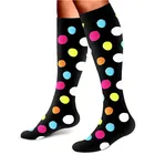 21 Цвета, мужские и женские носки, Компрессионные носки для бега, баскетбола, футбола, гольфа, анти-отеки, уличные Спортивные Компрессионные носки