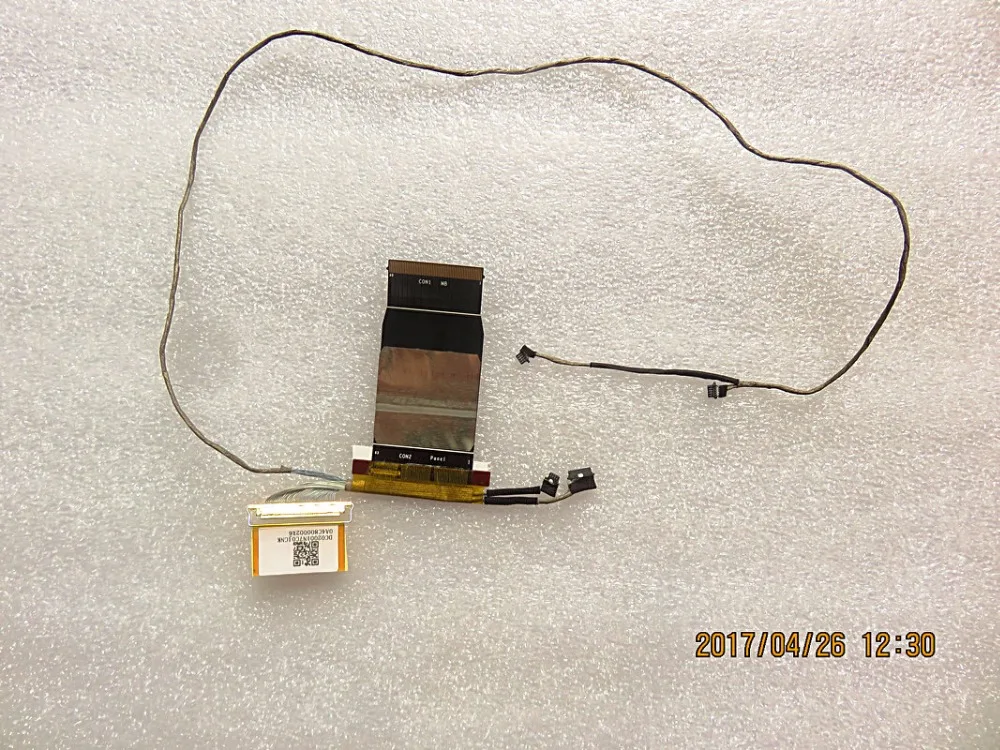 

original for yoga 3 pro-1370 led lcd lvds cable display video cable DC02001N7C0