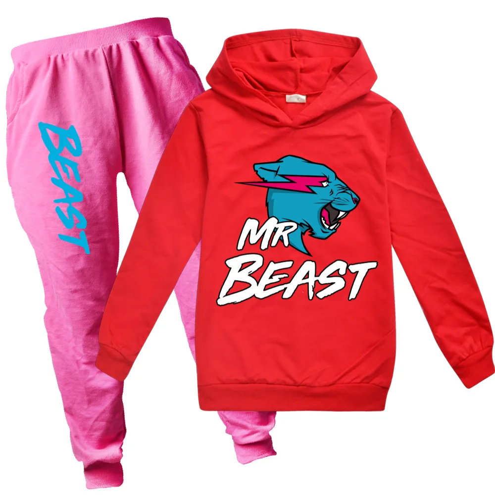 Cat 3D Print Hoodie Pants 2pcs Sets Spring Cartoon Kids Tracksuit Baby Clothing Sets Toddler Girl Outfits 2022 Boys Streetwear