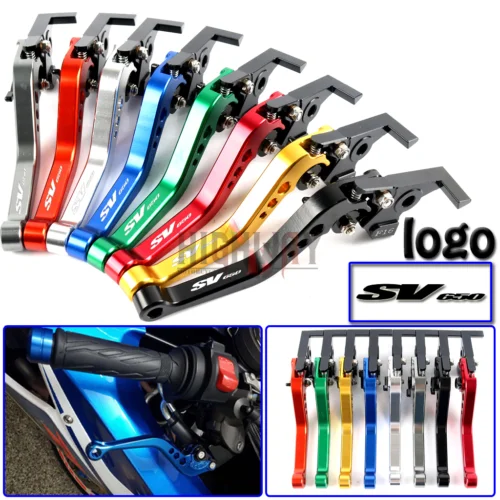 

Motorcycle Brake Handle Bar Lever CNC Aluminum Short Adjustable Brake Clutch levers For Suzuki SV650 SV 650 2016-2017