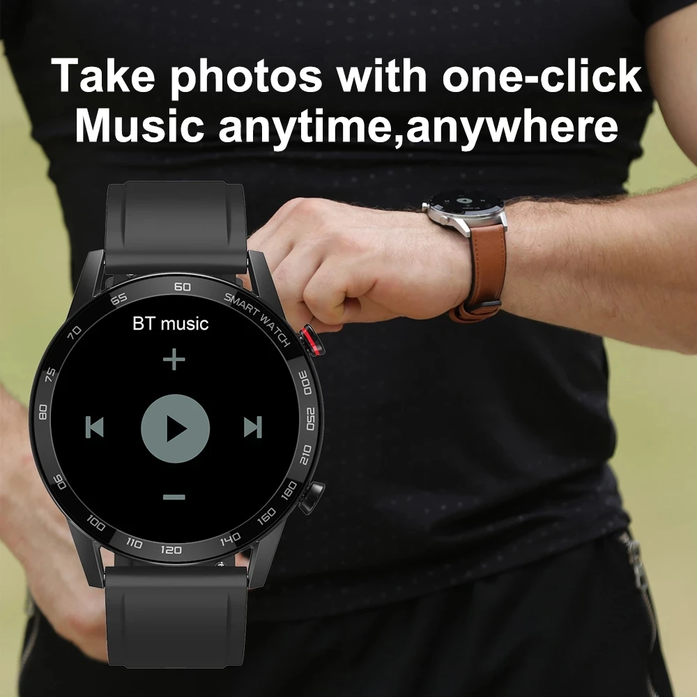 DT95 Smart Watch IP68 Waterproof Bluetooth Call 360*360 ECG PPG Heart Rate Monitor PK L16 L19 L13 Business Smartwatch Men | Электроника