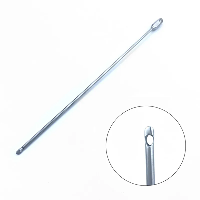 Кобра с плоской головкой два отверстия канюля для липосакции красивые