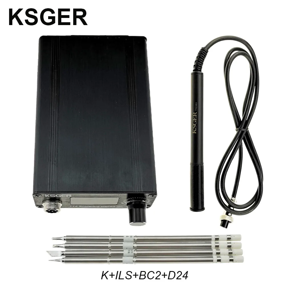 Sets 4 KSGER T12 паяльник STM32 V3.1S OLED DIY пластик FX9501 ручка электрические инструменты быстрый нагрев T12 железные наконечники 8s банки - Цвет: Sets 4