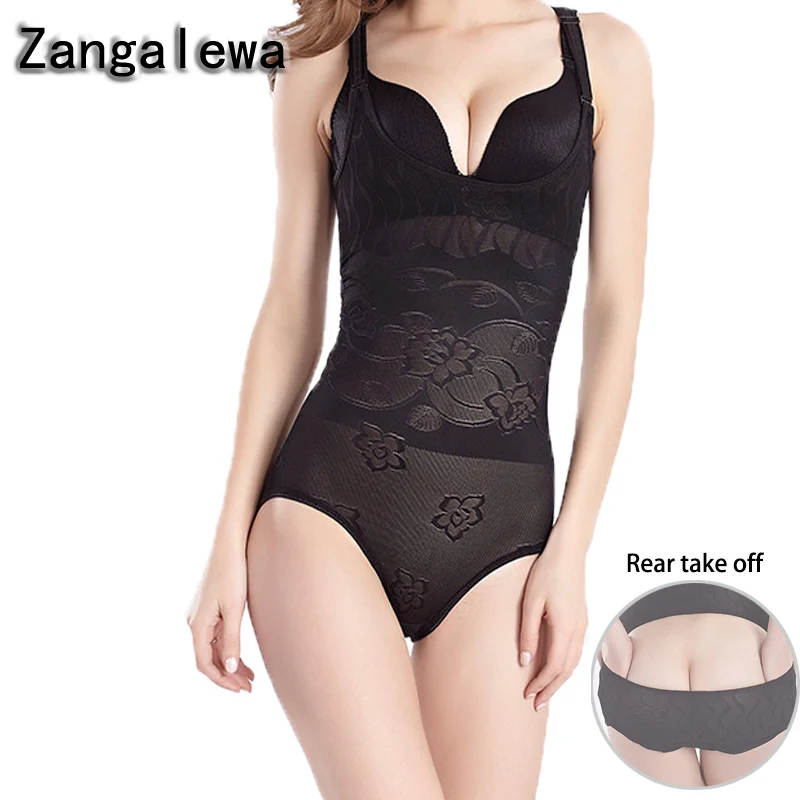 Zangalewa женские съемные трусики боди для всего тела Послеродовая Поддержка груди