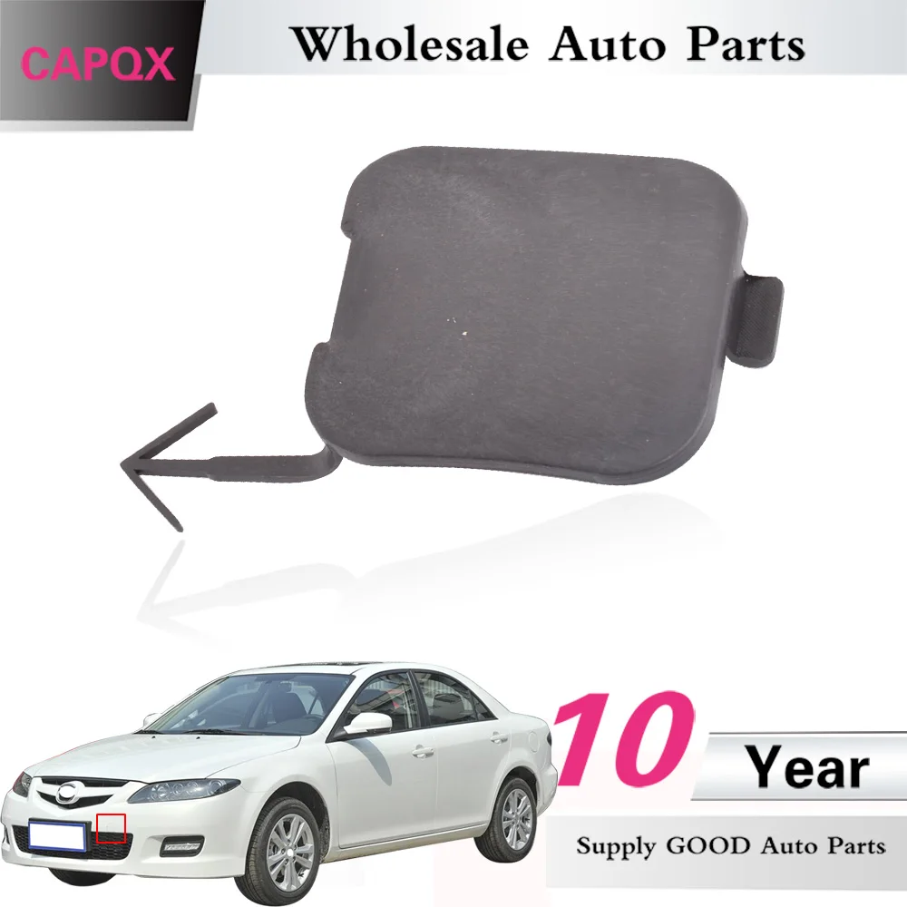 CAPQX для Mazda 6 Mazda6 2005-2015 передний бампер крышка прицепа бампер-буксировочный