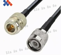 rf connector n female to tnc male type rg58 pigtail cable 50cm